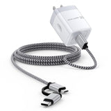 Fire Charger For Kindle Paperwhite Charging Cord Replacement,Amazon Fire Hd Tablet 7 8 10 11 Fire Tv Stick Kindle Paperwhite Fire Charger Block Cable For Kindle Scribe/Voyage/Kindle Oasis E-Reader