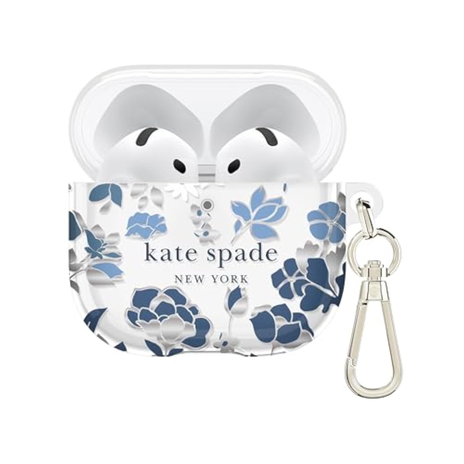 AirPods 4th Generation Protective Case - Flowerbed Blue