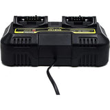 20V Battery Charger Replacement For Dewalt 20V Max Battery Dual Charger Dcb115 Dcb112 Dcb107 Compatible With Dewalt 12V 20V Lithium Battery Dcb201 Dcb203 Dcb204 Dcb120 Dcb127