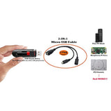 2-In-1 Micro Usb To Usb Adapter (Otg Cable + Power Cable) For Fire Stick, Playstation Classic And More - 2 Pack