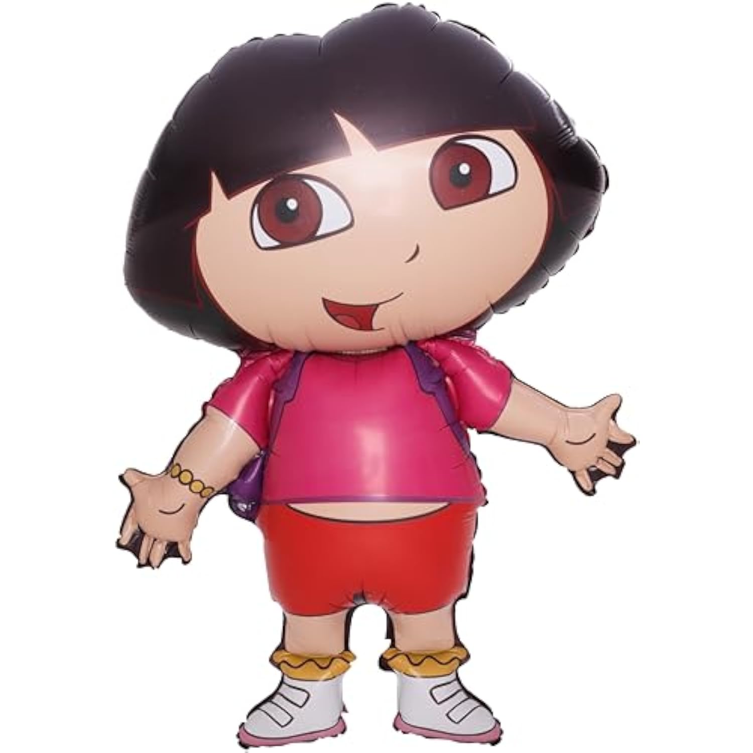 94Cm (37") Dora Shaped Character Foil Balloon - Kids Party Balloons