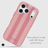 iPhone 17 Pro Case - Stripe Rose Coral