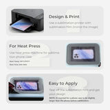 Galaxy S25 Ultra Glossy Sublimation Phone Case Blanks, 6 Pack, Glossy Finish