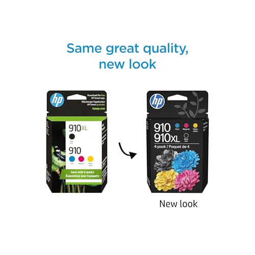 910 Black, Cyan, Magenta, Black Ink Cartridge (Black Xl + Cmy)