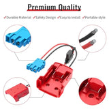 18V Power Wheels Adapter For Milwaukee M18 Battery, Power Wheels Battery Conversion Kit With Fuse Holder And Wire Harness Connector, Compatible With Peg-Perego Kids Ride-On Toy