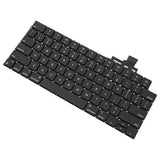 Us A2681 A3113 A2941 A3114 Keyboard Replacement For Macbook Air M2 M3 M4 Retina 13.6 Inch A2681 A3113 A3240, 15 Inch A2941 A3114 A3241 2023-2025 Year Us Layout (Black)