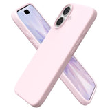 Slim Chalk Pink Liquid Silicone Case for iPhone 17