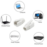 Soft Plastic Ethernet Rj45 Cable Connector Boots Cover Network Strain Relief B