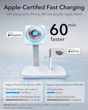 ESR 25W 3-in-1 Charger Stand for Magsafe, Made for -Certified Magnetic Wireless Charger, 15W Charging Station for iPhone 17-12