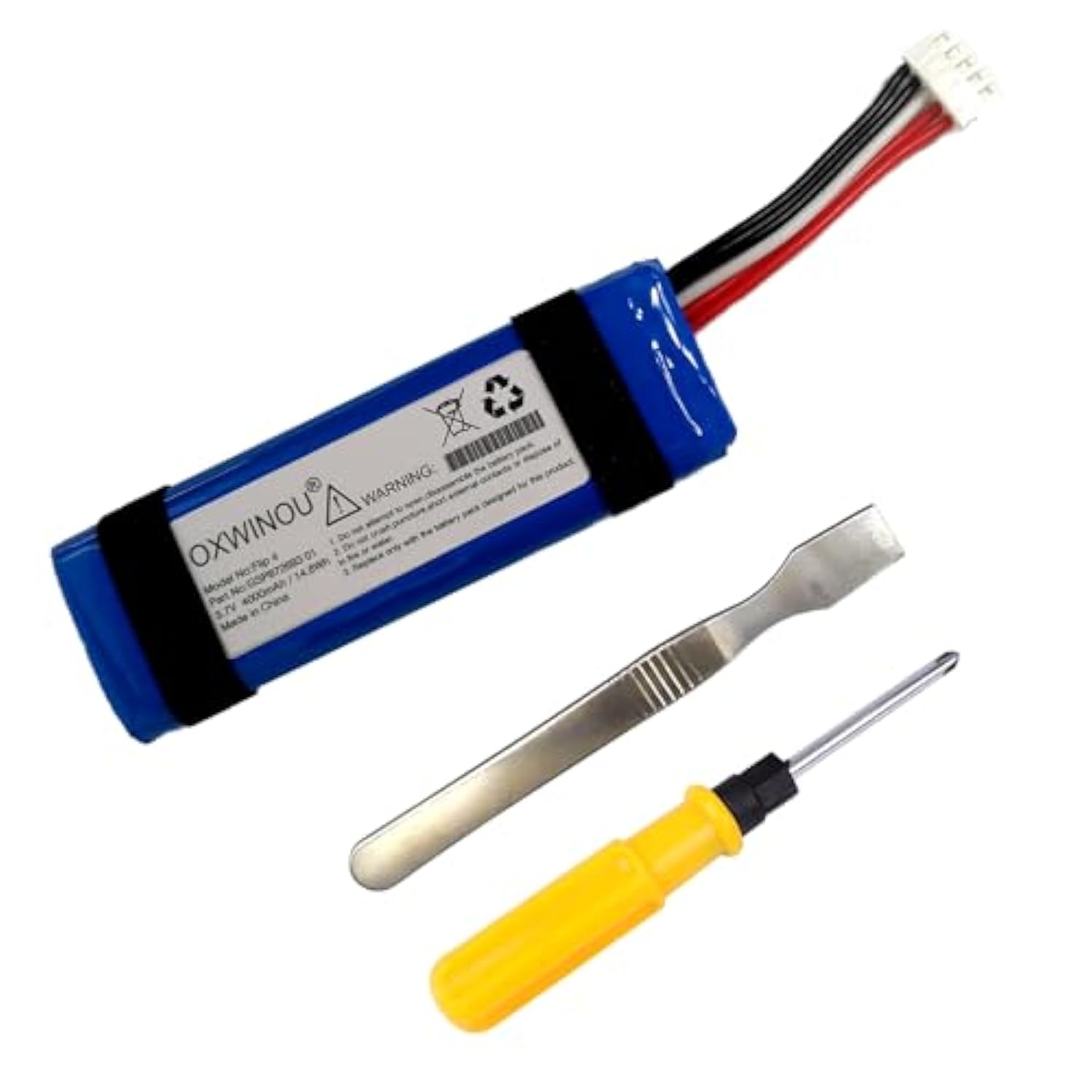 Compatible With Jbl Flip 4, Flip 4 Special Edition Compatible With Jbl Gsp872693 01 3.7V 4000Mah (1-Pack)