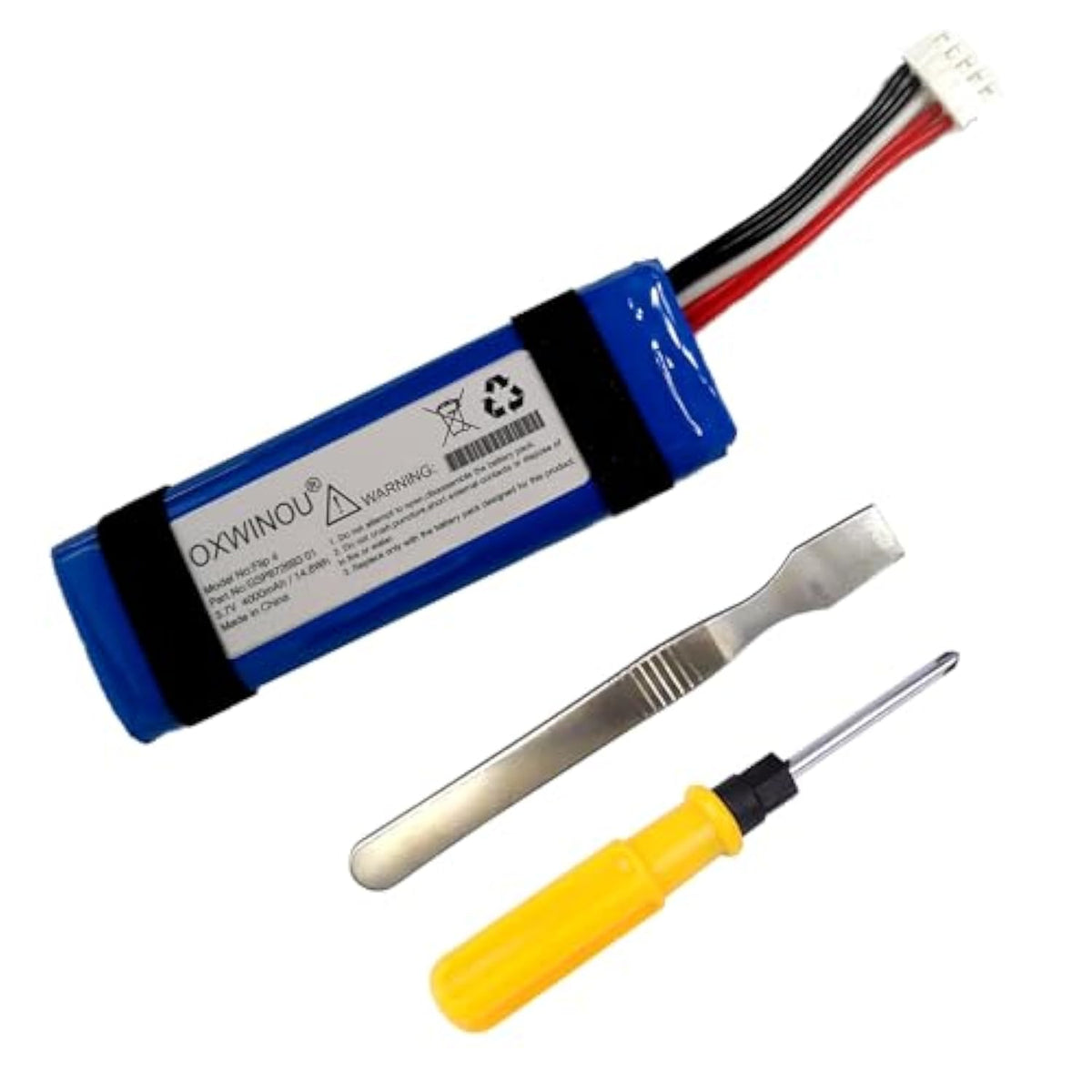 Compatible With Jbl Flip 4, Flip 4 Special Edition Compatible With Jbl Gsp872693 01 3.7V 4000Mah (1-Pack)