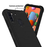 Case for  Galaxy A11 Phone Case Black/Black