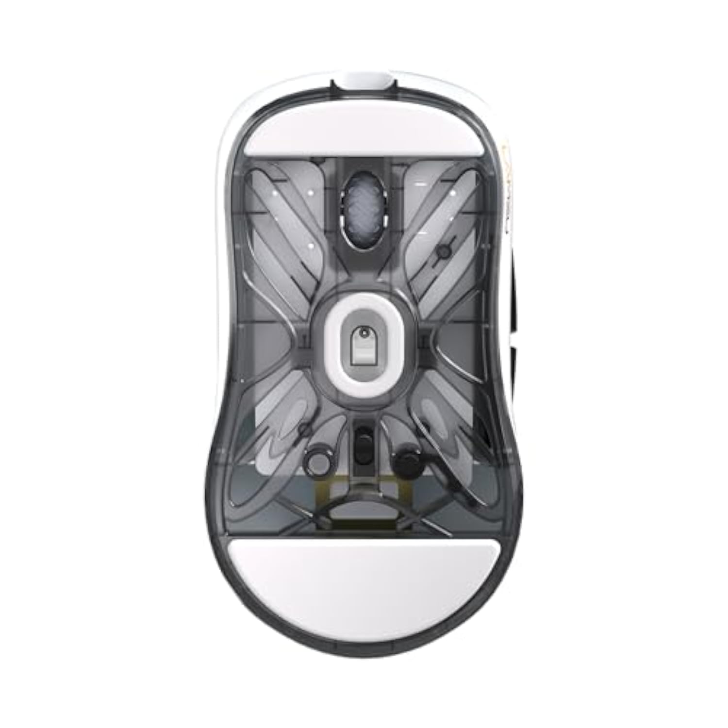 Atlantis Mini Champion Edition Wireless Gaming Mouse, Optical Switch,Ultra Lightweight 51G, Symmetrical, Mcu Nordic 52840, Dustproof Encoder, Paw3950 Sensor, 8K Compatible-White