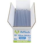 Hot Glue Sticks 10" Full Size, Clear, 85 Sticks