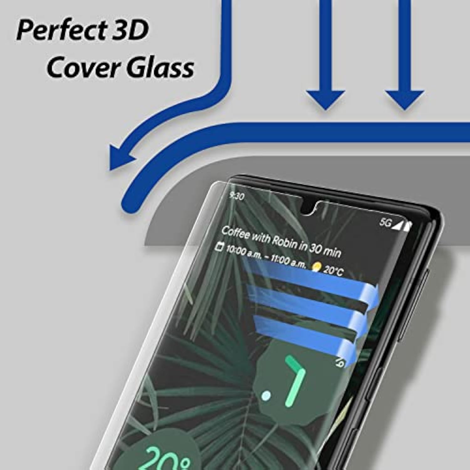 Premium Tempered Glass Screen Protector For Google Pixel 6 Pro