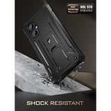 Revolution Series Case For Oneplus Nord N20 5G, [6Ft Mil-Grade Drop Tested], Full-Body Rugged Dual-Layer Shockproof Protective Cover With Kickstand And Built-In-Screen Protector, Black