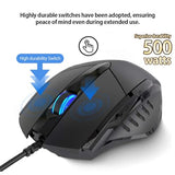 Wired Usb Mouse, 1200 Dpi Corded Computer Mouse With Silent Click, 3-Button Ergonomic Design For Windows Pc, Mac, Laptop & Desktop 1.4M Cable