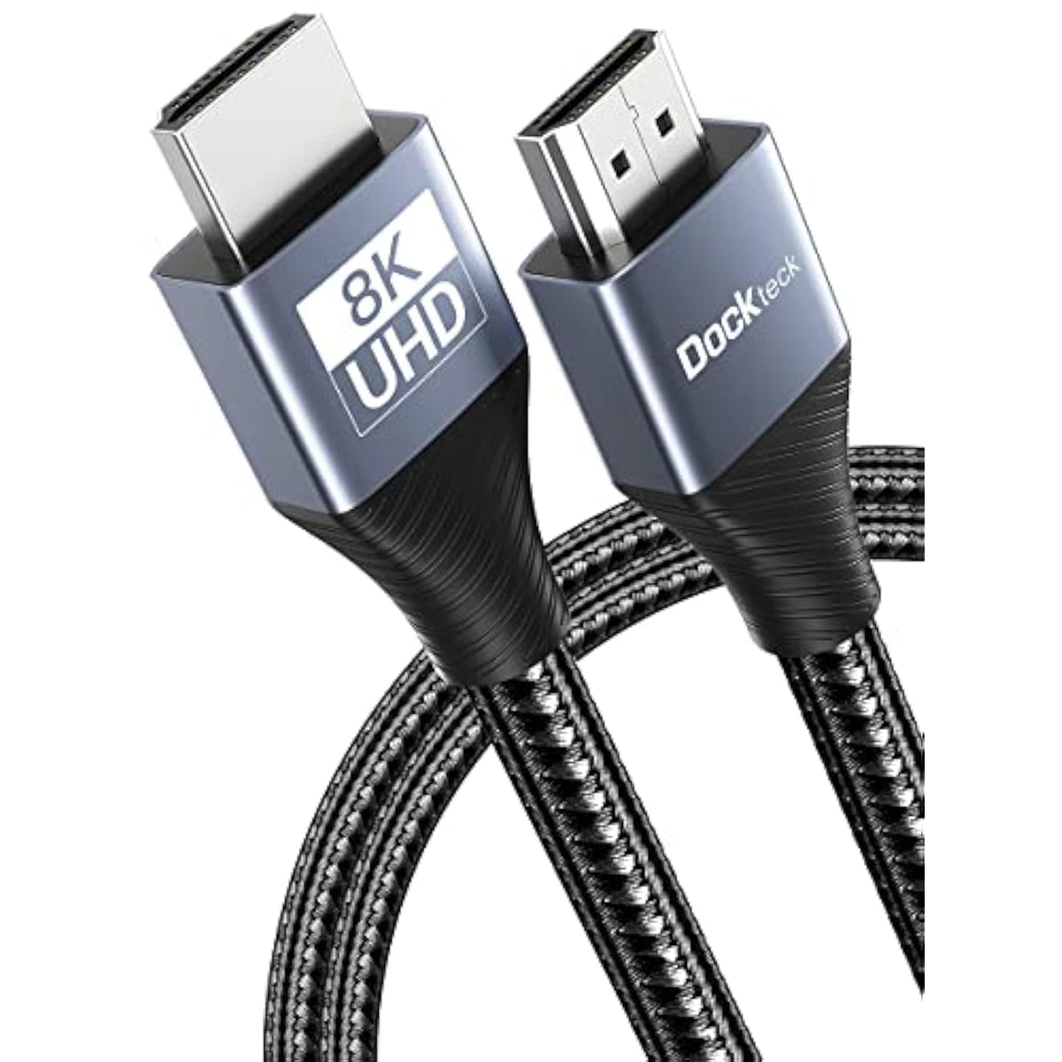 8K Hdmi Cable 10Ft | High Speed Hdmi To Hdmi Cables 2.1, Braided Cord 48Gbps 1