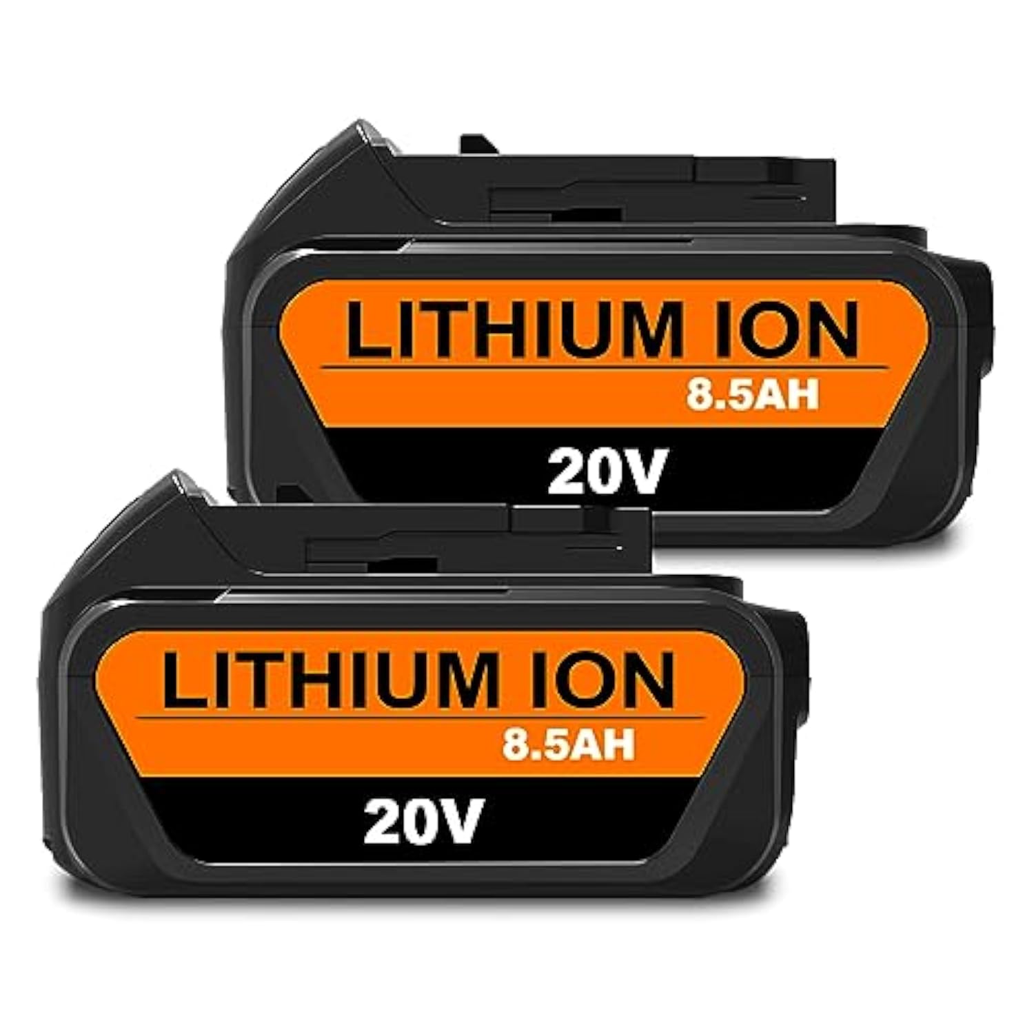 2 Pack 8.5Ah 20V Dcb207 Battery Replacement For Dewalt 20V 8.0Ah Battery Dcb208 20V Max Xr Lithium Ion Battery Compatible With Dewalt 20V 7.0Ah Battery