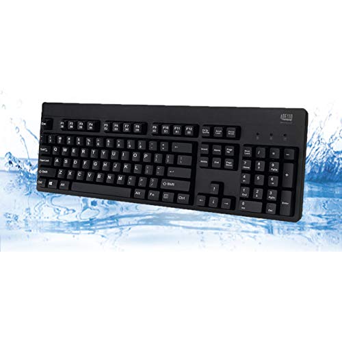 Easy Touch 630Ub, Wired Waterproof Keyboard (Akb-630Ub), Black