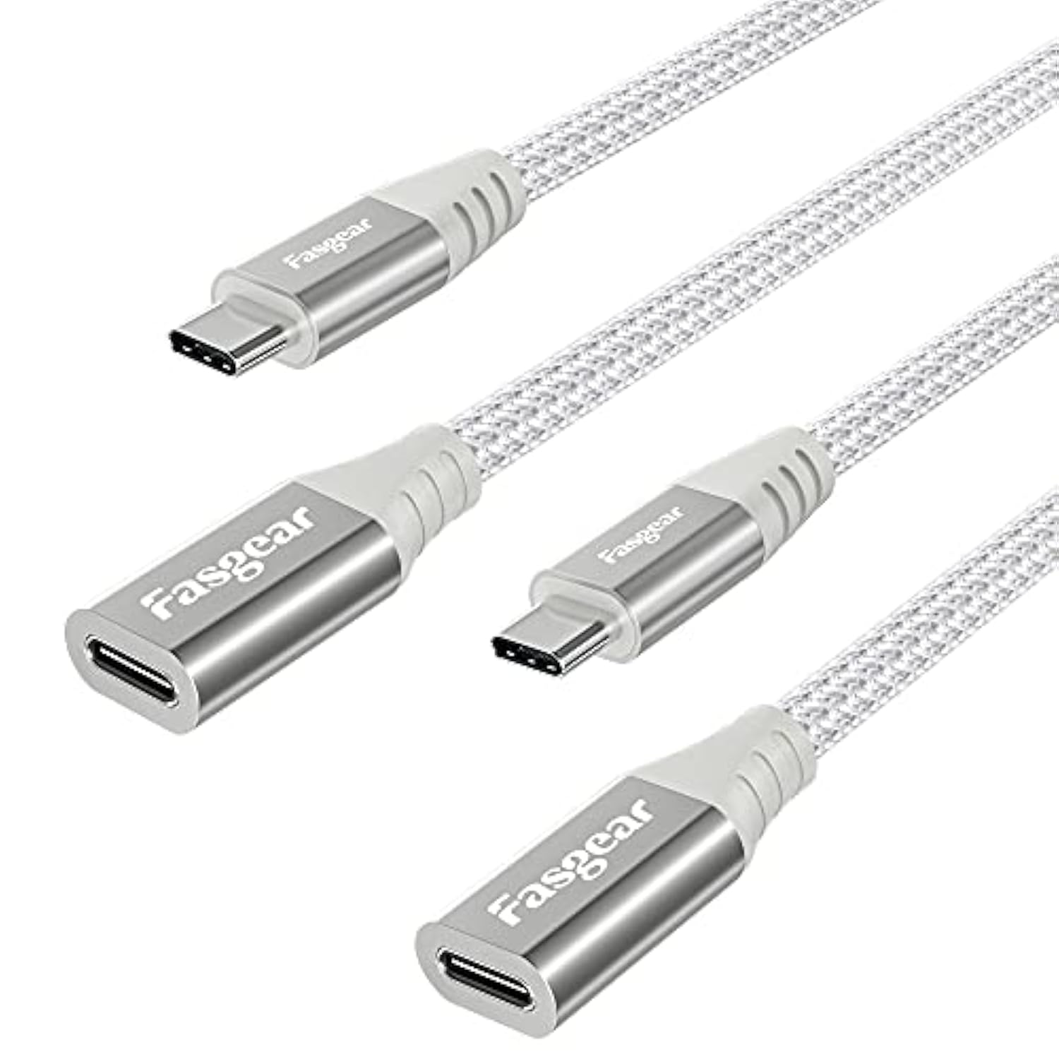 Usb C Extension Cable For Magsafe Charger : 2Pack 6Ft Type C 2.0 Female To Mal