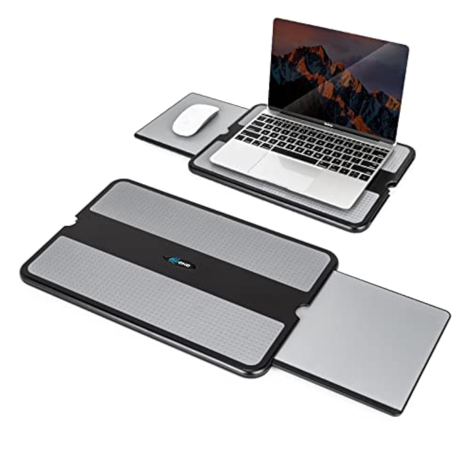 Laptop Lap Desk, Portable Lapdesk With Smooth Surface And Mouse Pad, Lightweight Bed Tray For Laptop Or Tablet, Ergonomic Lap Table For Home, Office, Travel, And Students