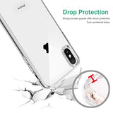 Clear Shockproof Protective Bumper Slim Case for iPhone X & iPhone Xs 5.8 Inch