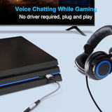 Usb To 3.5Mm Jack Audio Adapter, 2Pack Usb A To 3.5Mm Trrs 4-Pole Audio Aux Cable External Stereo Sound Card Female Headset For Ps4/Ps5/Spearker/Computer/Pc/Mac/Linux/Laptop/Desktops/Docking Station