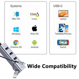 Usb C To Ethernet Adapter 3 Port Usb 3.0 Expander Hub To Rj45 Lan With Gigabit