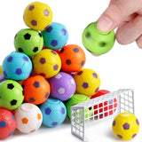 32Pcs Soccer Fidget Spinners With Goal Frame, Soccer Game Set For Kids Party Favors, Stress Relief Toys, For Birthday Classroom Prizes, Goodie Bag Stuffers