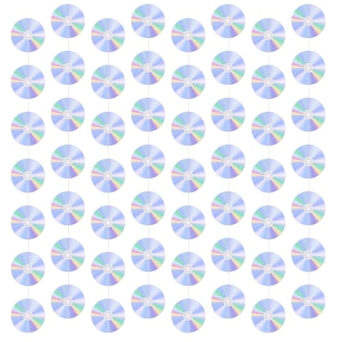 8 Packs Cd Decor Cd Disco Banner, 90S Party Decorations Y2K Party Decorations For 1990S 2000S Theme Birthday Babyshower Supplies Decoration