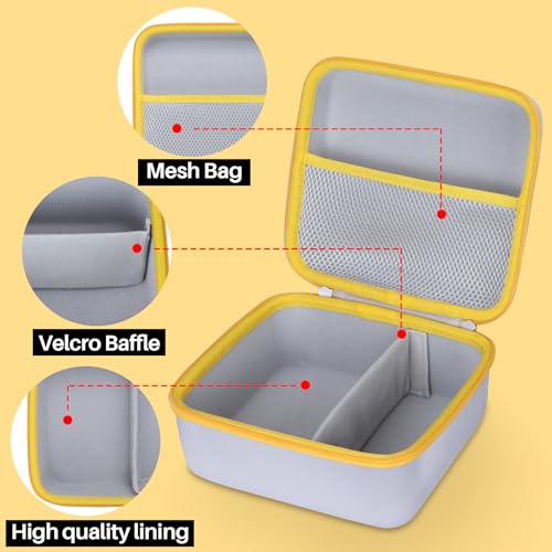 Hard Case Compatible With Kodak Dock Plus 4Pass / Kodak Dock Premium 4X6 Portable Instant Photo Printer(Off White Case)