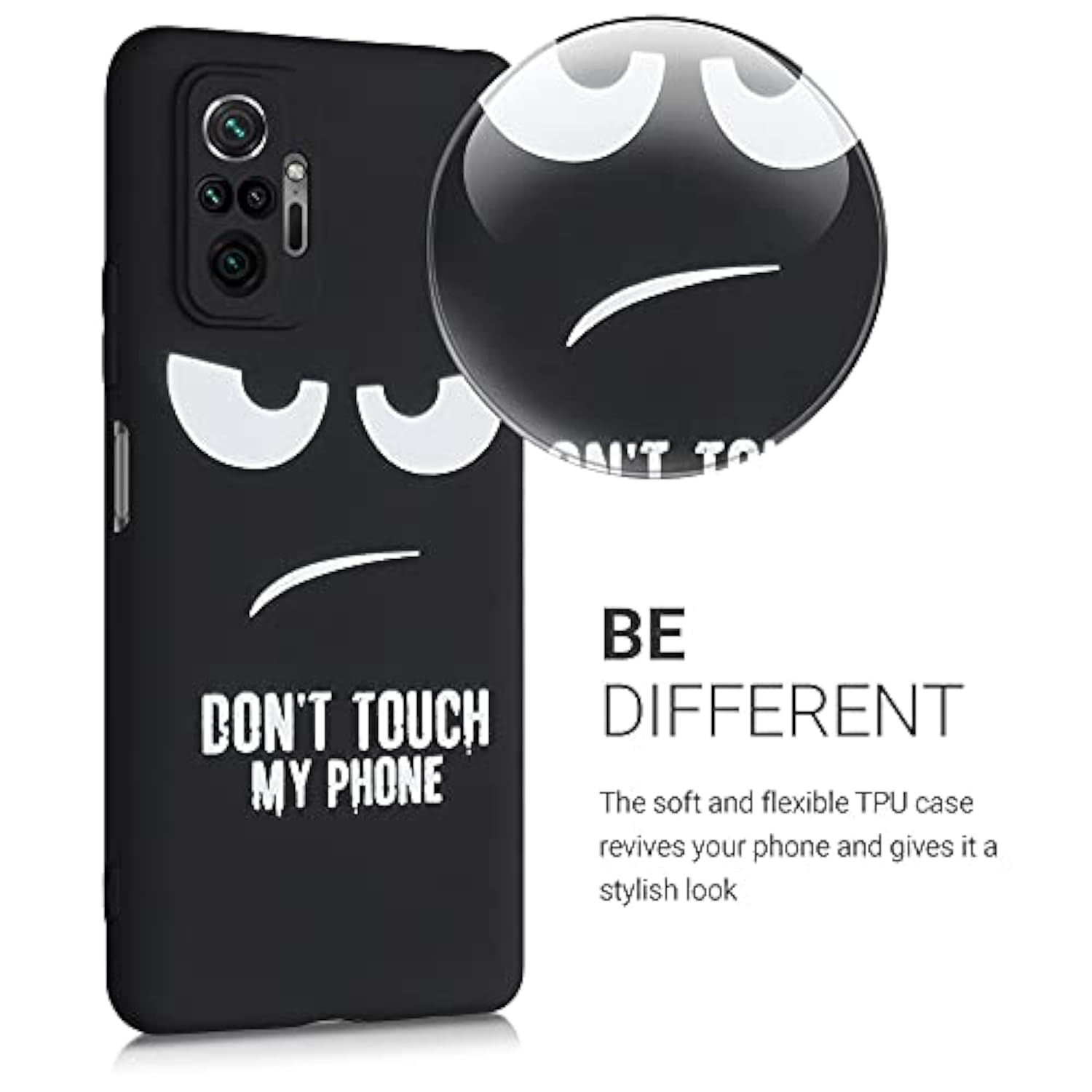 Silicone Case Compatible with Xiaomi Redmi Note 10 Pro - Case Soft Cover