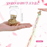 150pcs Gold Streamer Poppers Hand Throw Party Decorations