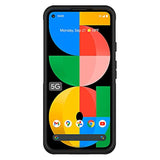 OtterBox Pixel 5a Commuter Series Case - Black, Slim & Tough, Pocket-Friendly, with Port Protection