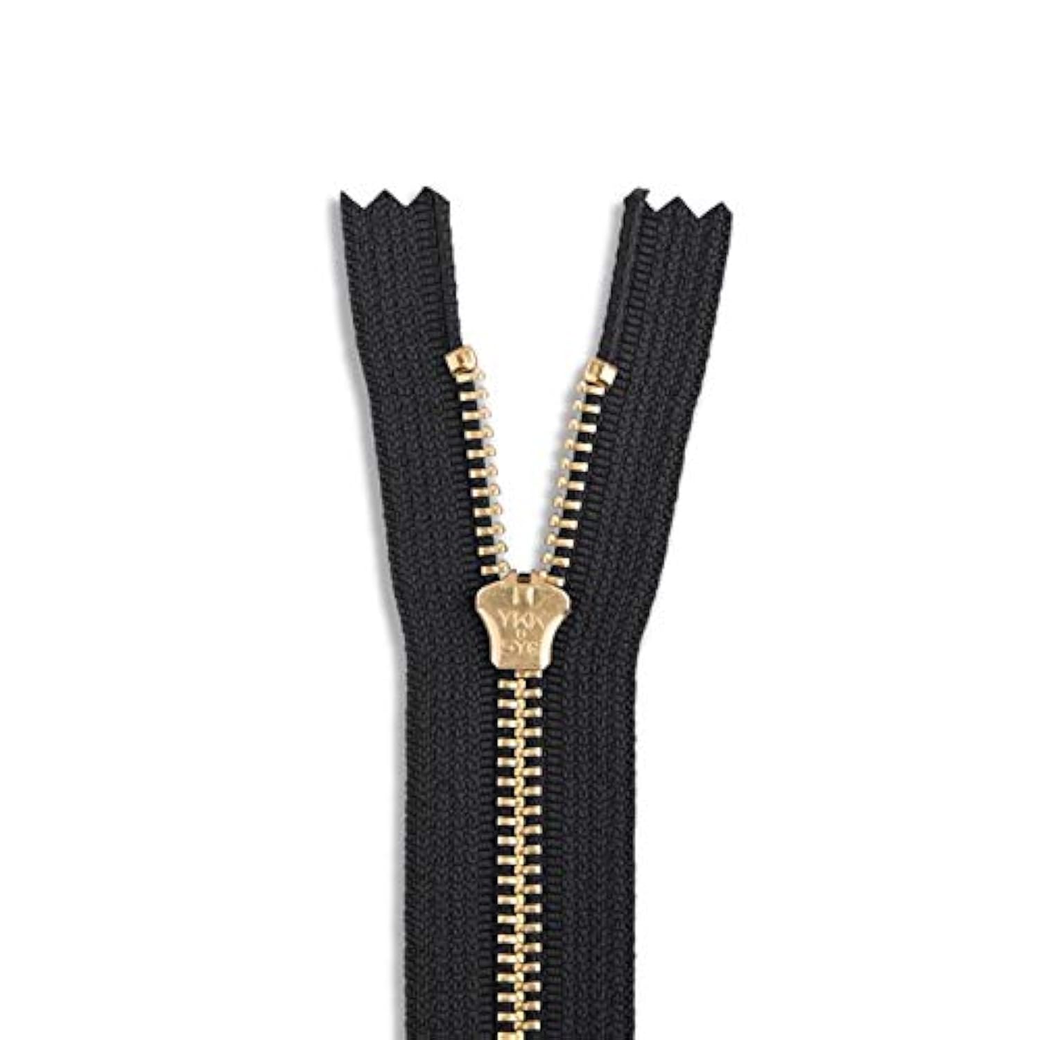 6 Inch Metal Zipper Black 6” Gold Brass Metal Heavy Duty Zippers Non S