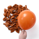 Fall Balloon Arch Kit: Orange, Brown & Sand White - Thanksgiving Decor