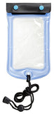WaterSeals Triple Seal Floating Waterproof Pouch + Dry Bag for Cell Phone, Great for Kayak, Canoe, Pool, Beach