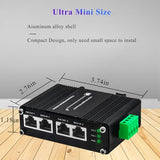 Industrial 2-Port Gigabit Poe+ Injector, 12~48Vdc Input, 60W Poe Power Output, Din-Rail & Wall Mount, -40°F To 176°F Operating Temperature, For Ip Cameras & Wireless Access Points