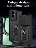 for  Galaxy A07 Case with [2 Pack] Tempered Glass Screen Protector, for Galaxy A07 4G Heavy Duty [Military-Grade] Protective?with Lens