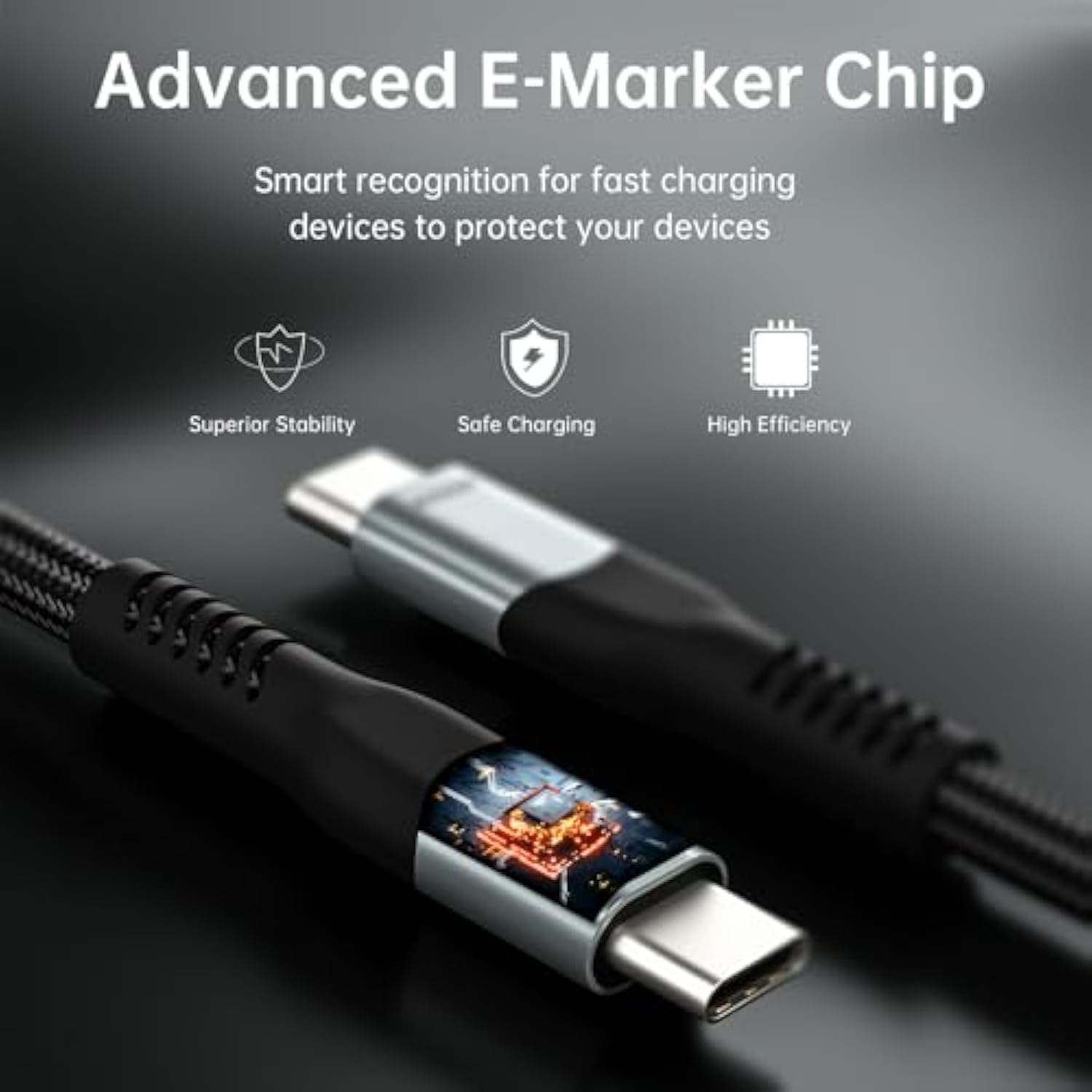 240W Usb 4 Cable 6.6Ft, Supports 8K@60Hz Hd Display & 40Gbps Data Transfer, Usb C To Usb C Fast Charging For Iphone 15/Pro/Plus/Pro Max, Samsung Galaxy, Hub, Docking Station, Monitors And More