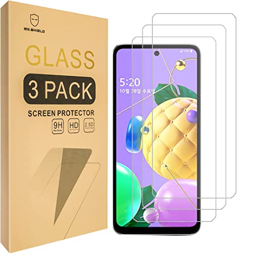 [3-Pack] Designed For LG K52 [Tempered Glass] [Japan Glass with 9H Hardness] Screen Protector with Lifetime Replacement