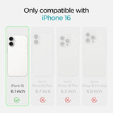 For Iphone 16 Case, Liquid Silicone Case With Camera Protection Soft Gel Rubber Cover With Microfiber Lining Shockproof Protective Phone Case For Iphone 16 6.1", Light Brown