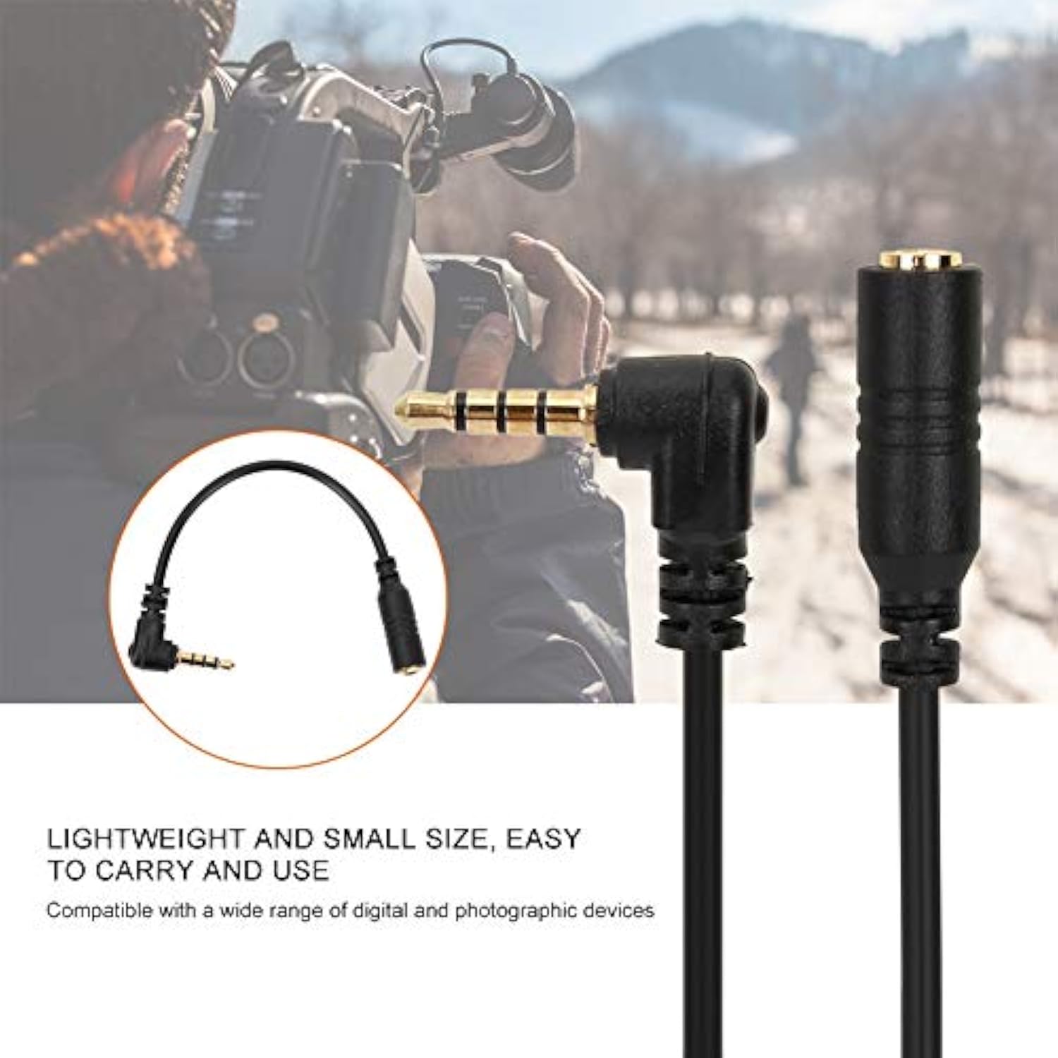 Trs To Trrs Converter Adapter Cable, Trs To Trrs Adapter, Male Female 3.5Mm Earphone Headphone Microphone Converter Adapter Cable Line For Smartphone