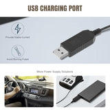 Power Cord Compatible With Cobra Rad 480I/350/380/450, Replacement Cord Cable