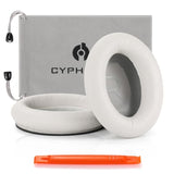 Replacement Ear Pads Cover,Earpads Cushions For Bose Quietcomfort Qc45 Qc 45 Over Ear Headphones (White)