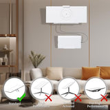 Router Wall Mount For Starlink Gen 3,All In One V3 Mesh Router And Power Supply Mounting Kit,For Starlink V3&Gen3 Hp Standard Router