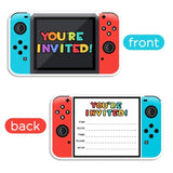 Video Gamer Birthday Party Fill In Invitations, Video Game Party Invitations, Decorations, Favors For Boys Kids, 30 Invitations + 30 Envelopes