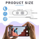 Front Lens Cover Compatible with iPhone 15/16/17 Series (Except 16e/17e) - Silver