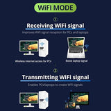 Usb Wifi Bluetooth Adapter, 600Mbps Dual Band 2.4/5Ghz Wireless Network Card,